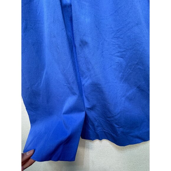 Banana Republic Womens Halter Sheath Dress Size 6 Blue Keyhole Formal Business - Picture 11 of 11